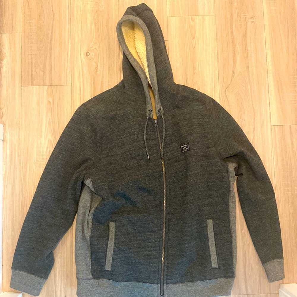 XL Gray Abercrombie Jacket.